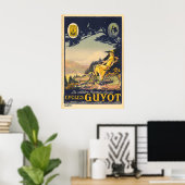 Cycles Guyot Vintage Fiets Poster (Thuiskantoor)