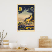 Cycles Guyot Vintage Fiets Poster (Keuken)