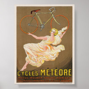 Cycles Météore Vintage Poster 1926