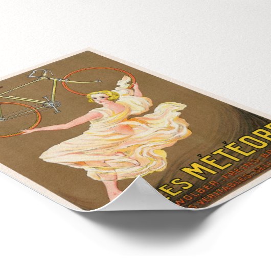 Cycles Météore Vintage Poster 1926 (Hoek)