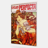 Cycles Perfecta door Alphonse Mucha Acryl Bord (Hoek)