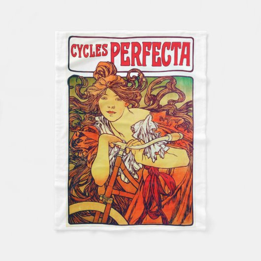 Cycles Perfecta, Mucha Fleece Deken (Voorkant)