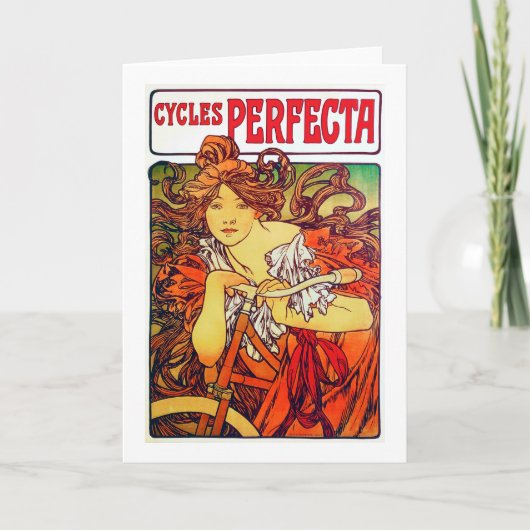 Cycles Perfecta, Mucha Kaart (Voorkant)
