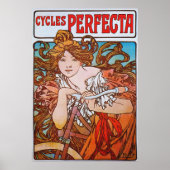Cycles Perfecta, Mucha Poster (Voorkant)