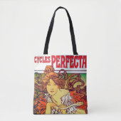 Cycles Perfecta, Mucha Tote Bag (Voorkant)