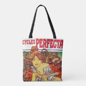 Cycles Perfecta, Mucha Tote Bag (Achterkant)