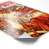 Cycles Perfecta van Alphonse Mucha Foto Afdruk (Hoek)