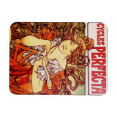 Cycles Perfecta van Alphonse Mucha Magneet (Horizontaal)