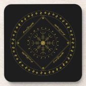 Cycles Plastic Coasters Bier Onderzetter (Voorkant)