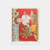 Cycles Waverley, Mucha Fleece Deken (Voorkant)