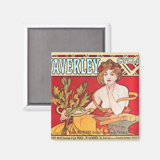 Cycles Waverley, Mucha Magneet (Voorkant / Achterkant)