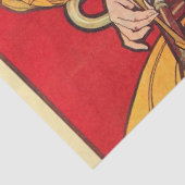 Cycles Waverley, Mucha Tissuepapier (Detail)