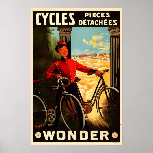 Cycles Wonder Fiets Poster (Voorkant)