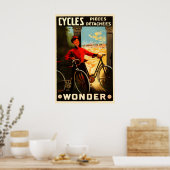 Cycles Wonder Fiets Poster (Keuken)