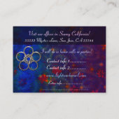 Cycli 3D Godin Aanbidding MEDIUM PSYCHISCH LICHTWE Visitekaartje (Achterkant)