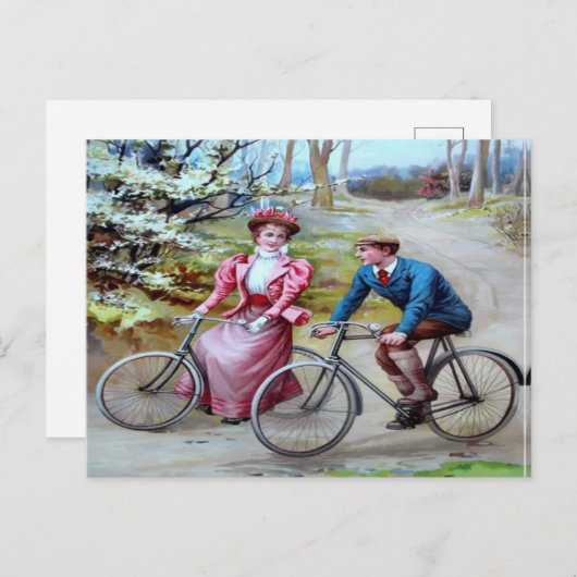  cycli briefkaart (Voorkant / Achterkant)