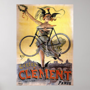 Cycli Clement Bike Poster