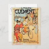 Cycli Clement Pre Saint-Gervais Briefkaart (Voorkant / Achterkant)
