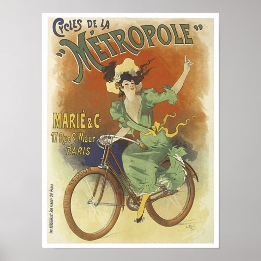 Cycli de la Metropole Poster (Voorkant)