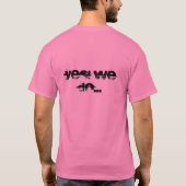 Cycli doen het beter t-shirt (Achterkant)