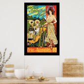 Cycli en Automobielen sorteren Poster (Keuken)