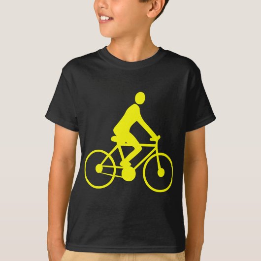 Cycli - Geel T-shirt (Voorkant)