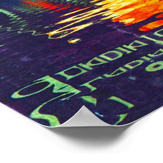 Cycli Gladiator Reflection in Time French Cycling Poster (Hoek)