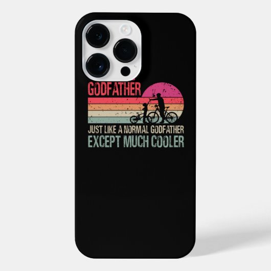 Cycli Godfather Cycle Bike iPhone Hoesje (Achterkant)