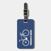 Cycli met behulp van Bacon Bagagelabel (Voorkant verticaal)