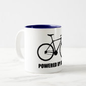 Cycli met behulp van Bacon Tweekleurige Koffiemok (Voorkant links)