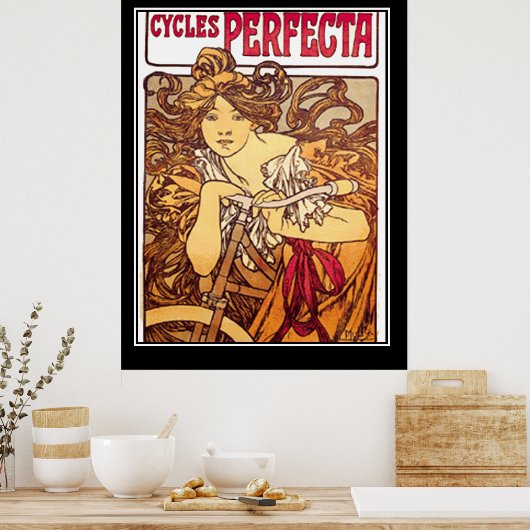 Cycli Perfecta  Adverteren poster (Keuken)