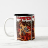 " Cycli Perfecta " Tweekleurige Koffiemok (Links)