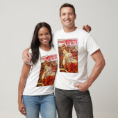 Cycli Perfecta van Alphonse Mucha T-shirt (Unisex)