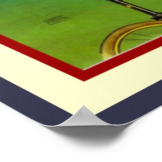 Cycli Sirius Art Nouveau Poster 16 x 20 (Hoek)