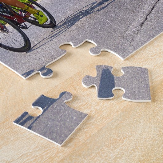 Cycli Sport Racing Jigzaag Puzzle Legpuzzel (Zijkant)