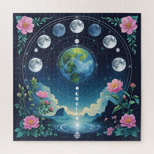 Cycli van Natuur en spiritualiteit Legpuzzel (Verticaal)