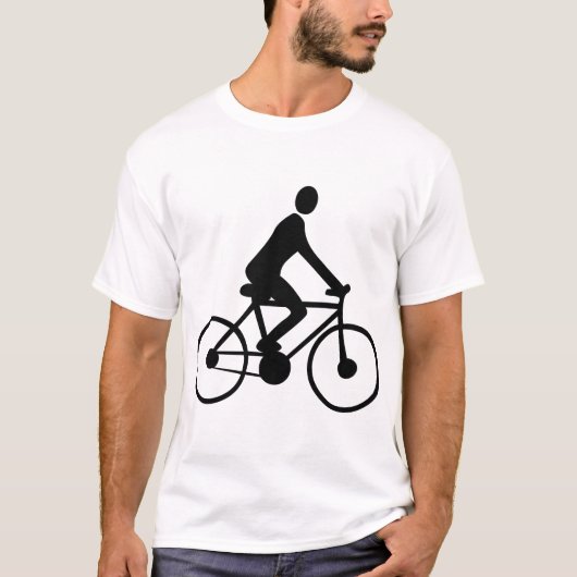 Cycli - zwart t-shirt (Voorkant)