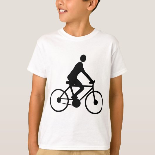 Cycli - zwart t-shirt (Voorkant)