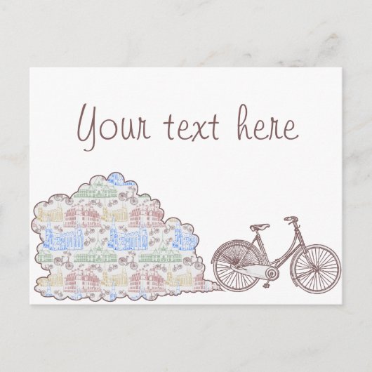 Cycling Aarhus Briefkaart (Voorkant)