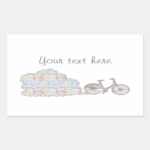 Cycling Aarhus Rechthoekige Sticker