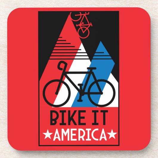Cycling America Bier Onderzetter (Voorkant)