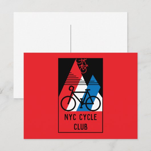 Cycling America Briefkaart (Voorkant / Achterkant)