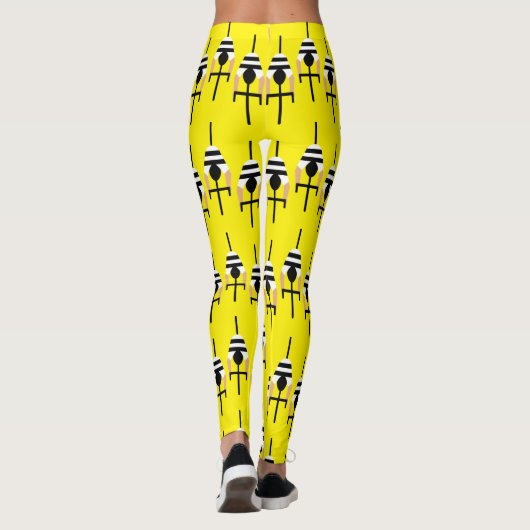 Cycling America Leggings (Achterkant)