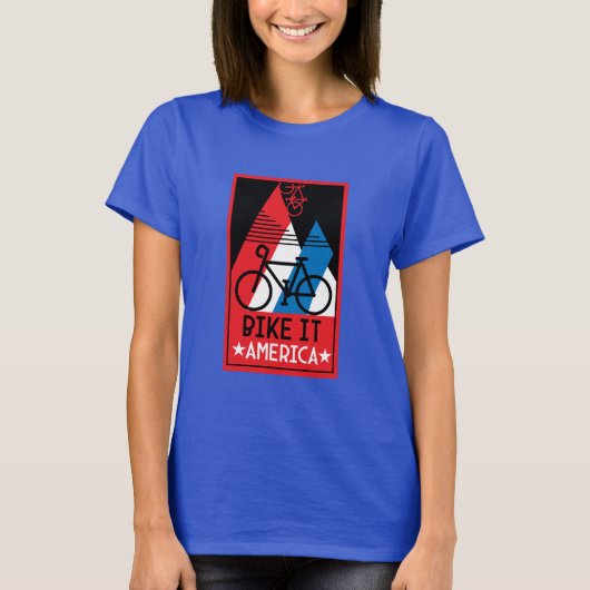 Cycling America T-shirt (Voorkant)
