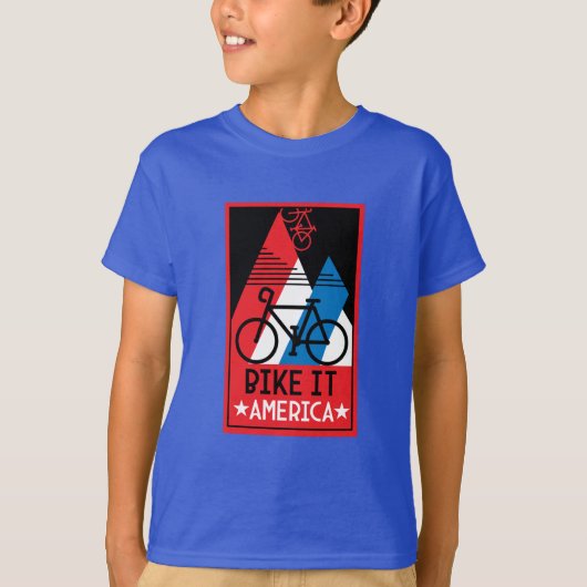 Cycling America T-shirt (Voorkant)