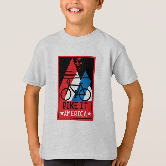 Cycling America T-shirt (Voorkant)