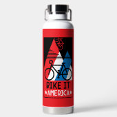 Cycling America Waterfles (Achterkant)