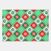 Cycling Bicycle Holiday Gift Wrapping Paper (Voorkant 2)