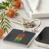 Cycling-cadeau uitvoeren sleutelhanger (Voorkant Rechts)