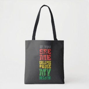 Cycling-cadeau uitvoeren tote bag